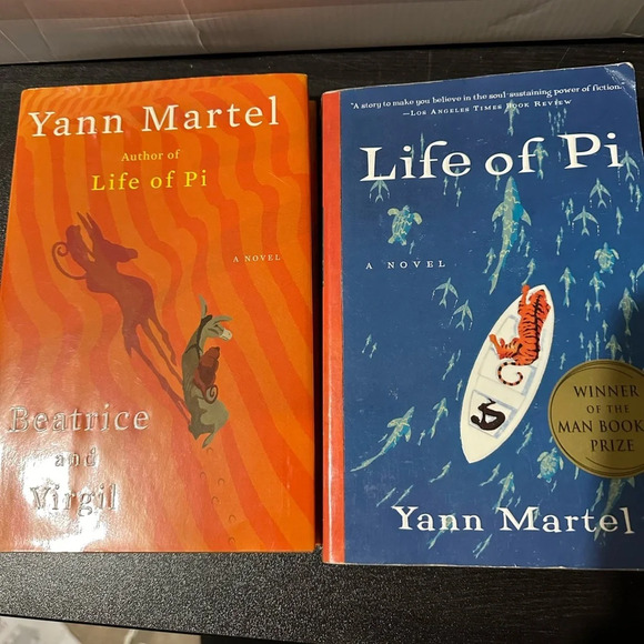 Yann Martel Bundle - Life of Pi and Beatrice and Virgil (hardcover) - Picture 1 of 5
